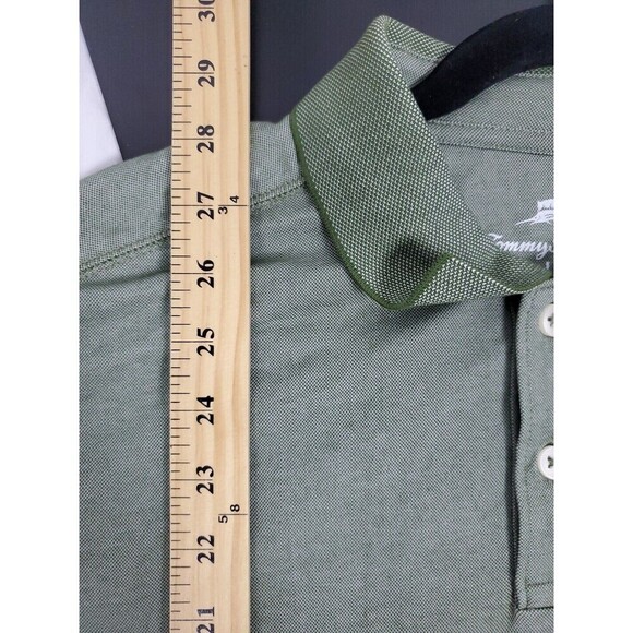 Tommy Bahama Green Men's Swordfish Logo Polo Shirt Size Large - Picture 6 of 7